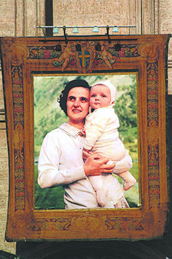 saint physician atlanta molla gianna beretta st relics tapestry canonization google