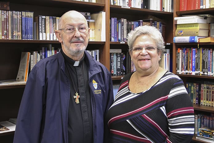 Deacon Evelio Garcia-Carreras and his wife, Rosie, were married at the Cathedral of Christ the King, Atlanta, 50 years ago. They have four children and 14 grandchildren. Photo By Michael Alexander