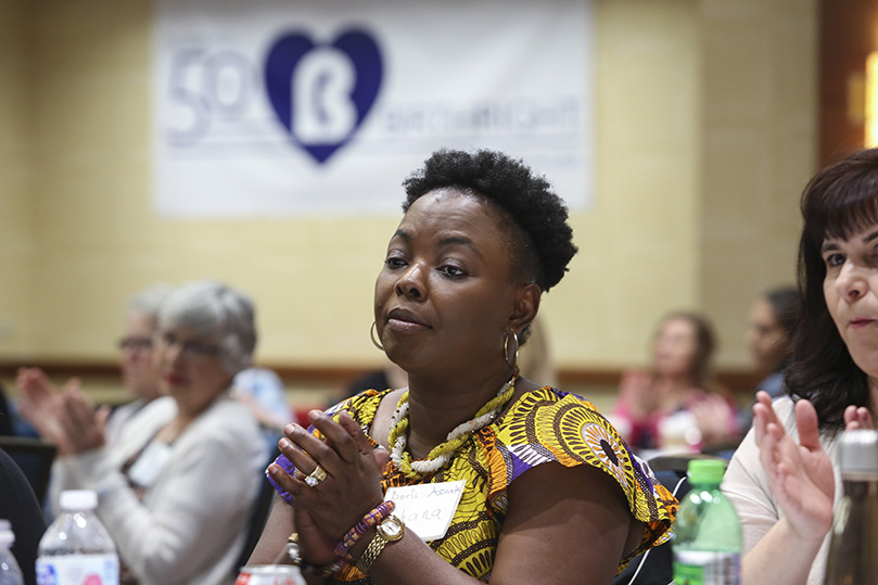 Some 200 people from four different countries, including the United States, Canada, Ghana and the Ivory Coast, were in attendance for the convention marking the 50th anniversary of Birthright in the United States. The convention, June 6-9, took place at the Atlanta Marriott Buckhead Hotel. Photo By Michael Alexander