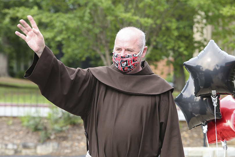 Father Frank Critch, OFM, will mark the last Franciscan  director of the Catholic Center at the University of Georgia, a position he was appointed to in 2018. Photo By Michael Alexander