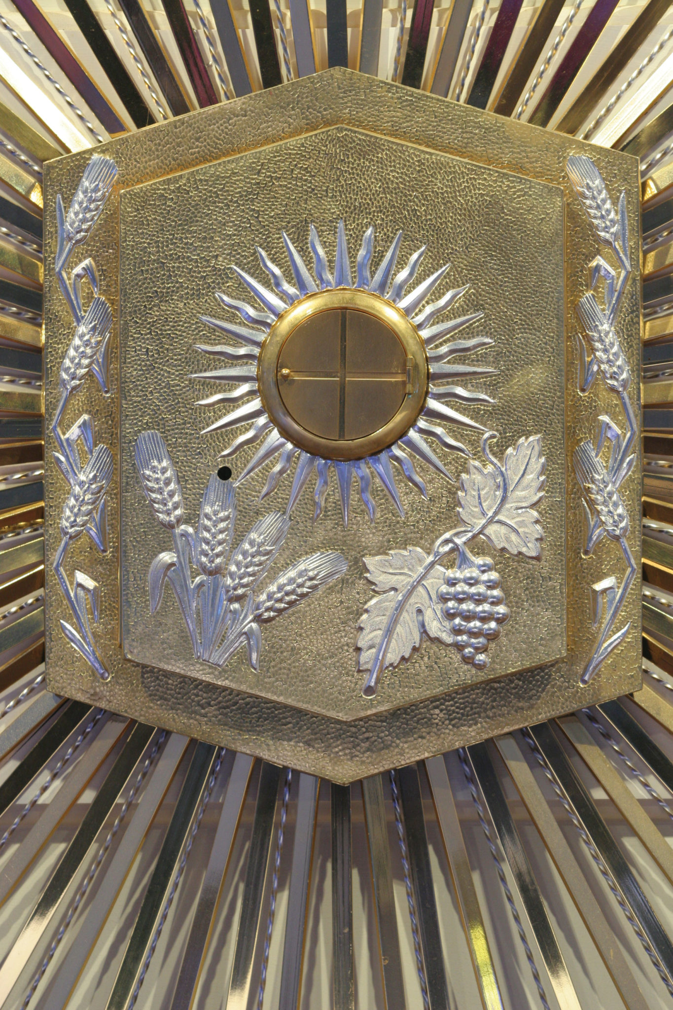 Details of the tabernacle of St. Paul the Apostle Church