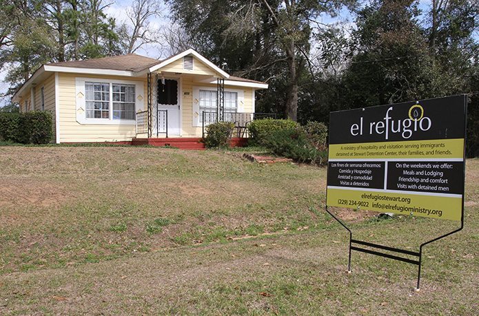 With assistance from friends, El Refugio opened as a hospitality house in 2010 in southwest Georgia's Stewart County, under the direction of Amy and PJ Edwards, members of St. Thomas the Apostle Church, Smyrna. Photo By Michael Alexander