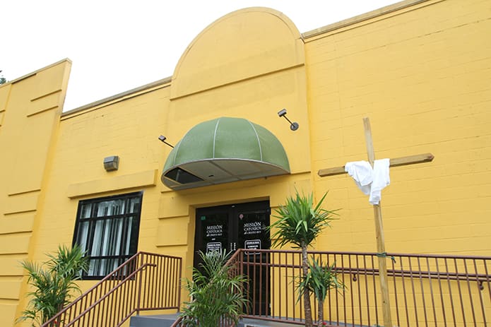 The Cathedral of Christ the King Hispanic Mission, Atlanta, is located off of Briarwood Road, behind the Northeast Plaza, between Buford Highway and the Interstate 85 access road. Photo By Michael Alexander