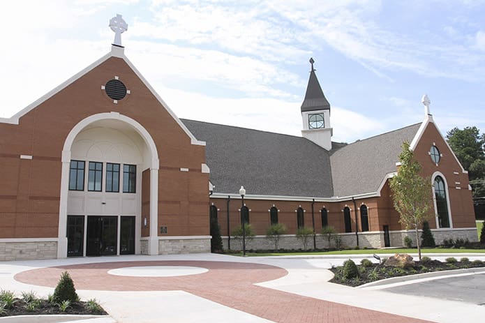 A Mass of dedication took place at the new, 18,000-square-foot St. Michael the Archangel Church in Woodstock on Aug. 29, making it one of the top stories read by Georgia Bulletin readers in 2015. Photo By Michael Alexander