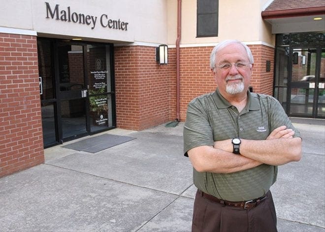 During a pastor’s sabbatical, Deacon Bob Hauert served as the administrator of Immaculate Heart of Mary Church, Atlanta, where he is on staff. Under the theme, Evolution of Our Parishes, the Pastoral Plan recommends trained laity and deacons assist priests in parish administration. Photo By Michael Alexander