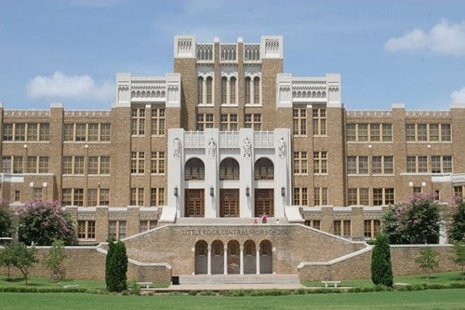 Little Rock Central High School. Photo By Michael Alexander