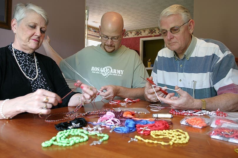 Free Cord Rosary Beginner's Kit - Our Lady's Rosary Makers