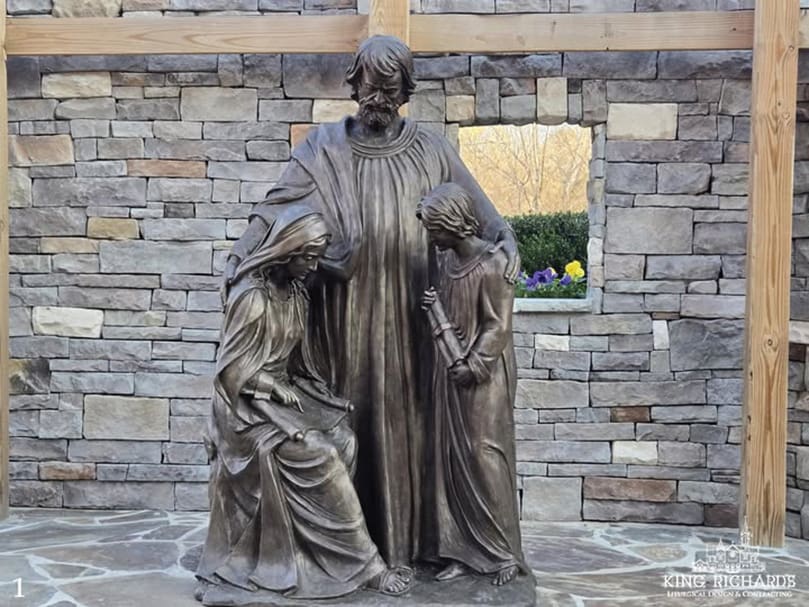 Jasper parish installs Holy Family statue&nbsp; &nbsp; - Georgia Bulletin