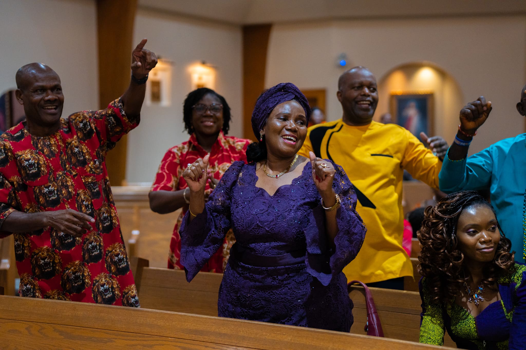 Pan African Mass captures the joy of worship